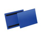 Pochette magnétique pour rayonnages - Format A5 paysage 210 x 148 mm - Boîte de 50