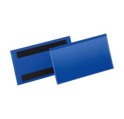 Pochette magnétique pour rayonnages - Format 150 x 67 mm - Boîte de 50