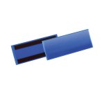 Pochette magnétique pour rayonnages format paysage 74 x 210 mm - Boîte de 50