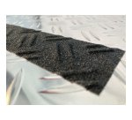 Ruban de marquage au sol antidérapant Duraline Grip+ Formfit 50 mm x 15 m, noir