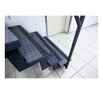 Ruban de marquage au sol antidérapant Duraline Grip+ Formfit 50 mm x 15 m, noir