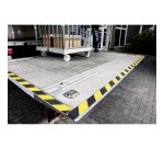 Ruban marquage au sol antidérapant Duraline Grip+ noir/jaune 15m x 50 mm