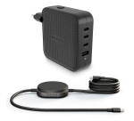 Pack: Adaptateur secteur GaN 100W + ZENS USB C-C Pro 2 câble USB 1.5m Noir