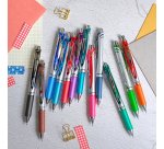 Stylo roller Pentel Energel BL77 rétractable pointe 0,7 mm - écriture moyenne