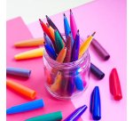 Sign pen etui van 7 geassorteerde kleuren