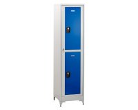 Freestanding locker with accessible compartments - detachable - 1 column 2 doors