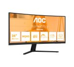 AOC B3 CU34B3E écran plat de PC 86,4 cm (34") 3440 x 1440 LED noir