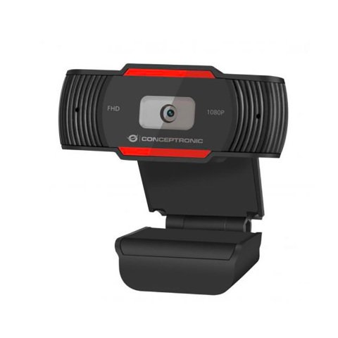 Webcam Conceptronic AMDIS 1080P FHD 1920 x 1080 Pixeles USB-A 2.0
