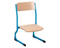 Chaise scolaire appui table et réglable en hauteur - SYLLAB Maternelle