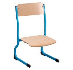 Chaise scolaire Syllab, réglable, materenelle, appui-table