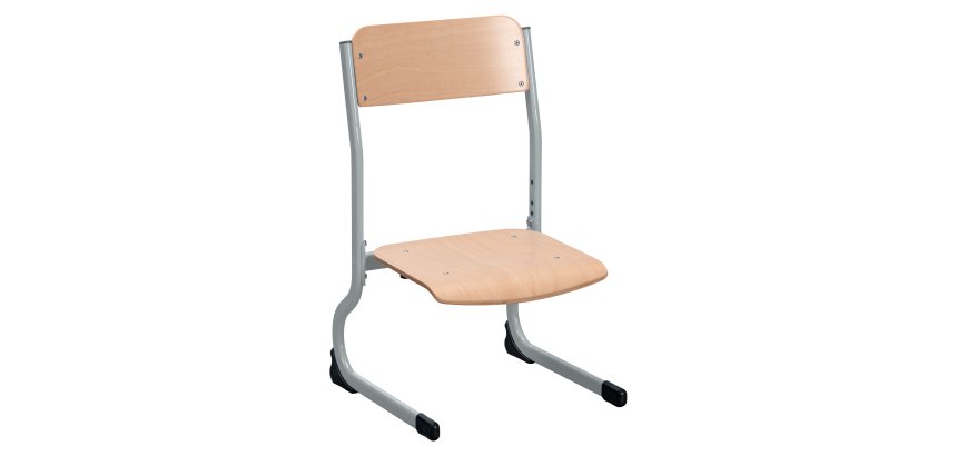 School chair with table support and adjustable height - SYLLAB Kindergarten