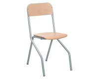 Chaise scolaire appui table Matteo - Maternelle au lycée - Taille 1 à 5