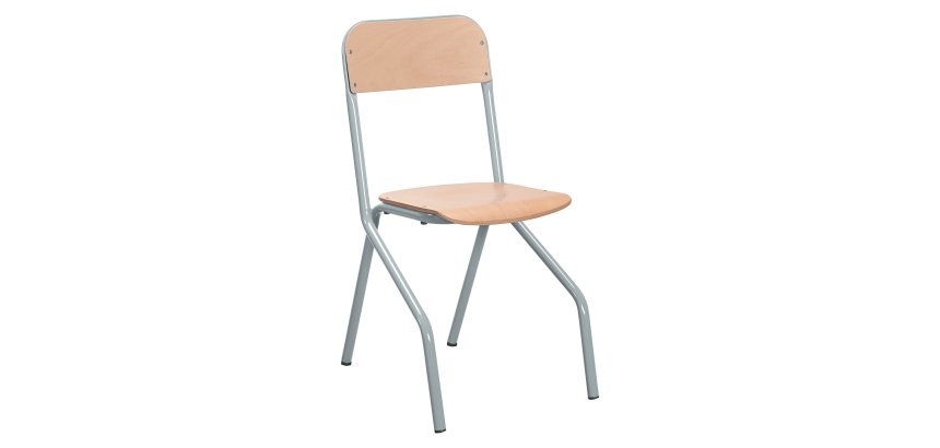 Chaise scolaire appui table Matteo - Taille 6 - CM2/Collège/Lycée