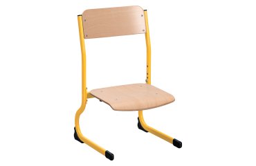 Chaise scolaire appui table et réglable en hauteur - SYLLAB Maternelle