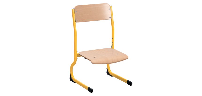 Schulstuhl mit Tischstütze und höhenverstellbar - SYLLAB Kindergarten