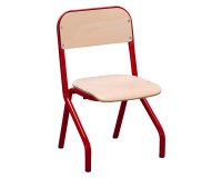 Chaise scolaire appui table Matteo - Maternelle au lycée - Taille 1 à 5