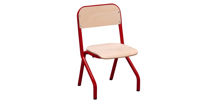 Chaise scolaire appui table Matteo - Maternelle au lycée - Taille 1 à 5