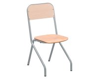Silla escolar con respaldo a mesa Matteo - Talla 3 - 3º Infantil- patas grises