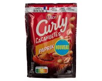 Cacahuètes Curly goût paprika - Sachet de 150 g