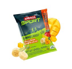 Gummies Boost Mango Banane Andros Sport - Beutel à 30 g