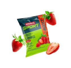 Gummies Boost Erdbeere Andros Sport - Beutel mit 30 g