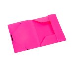 Chemise à élastiques plastique 3 rabats Viquel Fell'Easy 24 x 32 cm dos 1,5 cm