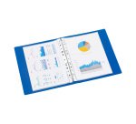 Classeur 4 anneaux plastifié Viquel Feel'Easy A4 maxi - Dos 4 cm