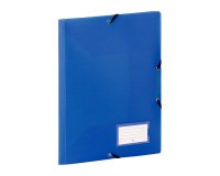 Chemise à élastiques plastique 3 rabats Viquel Fell'Easy 24 x 32 cm dos 1,5 cm