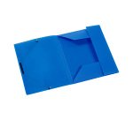 Chemise à élastiques plastique 3 rabats Viquel Fell'Easy 24 x 32 cm dos 1,5 cm