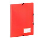 Chemise à élastiques plastique 3 rabats Viquel Fell'Easy 24 x 32 cm dos 1,5 cm