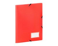 Chemise à élastiques plastique 3 rabats Viquel Fell'Easy 24 x 32 cm dos 1,5 cm