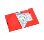 Chemise à élastiques plastique 3 rabats Viquel Fell'Easy 24 x 32 cm dos 1,5 cm