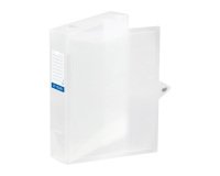 BOITE DE CLASSEMENT CLASS DOC A4 DOS 6 CM INCOLORE  - PROPYGLASS