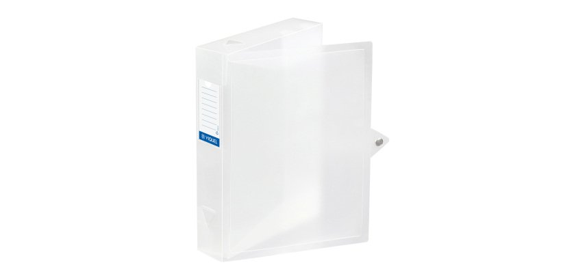 KLASSEERDOOS CLASS DOC A4 RUG 6 CM KLEURLOOS - PROPYGLAS