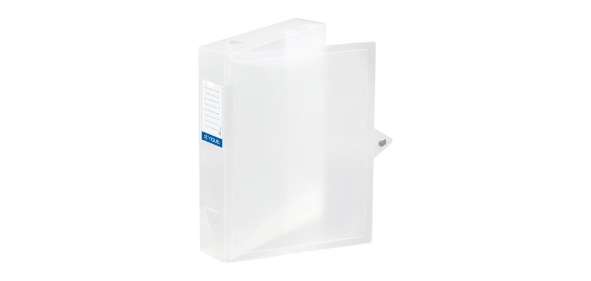 KLASSEERDOOS CLASS DOC A4 RUG 6 CM KLEURLOOS - PROPYGLAS