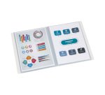 Protège-documents Viquel Propyglass polypropylène A4 40 pochettes - 80 vues