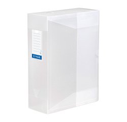 BOITE DE CLASSEMENT CLASS DOC A4 DOS 10 CM INCOLORE - PROPYGLASS