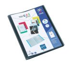 PORTE VUES PERSONNALISABLE 80 VUES NOIR PROPYGLASS