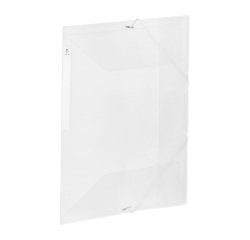 Chemise à élastique 3 rabats plastique Viquel Propysoft 24,5 x 32 cm dos 1,5 cm