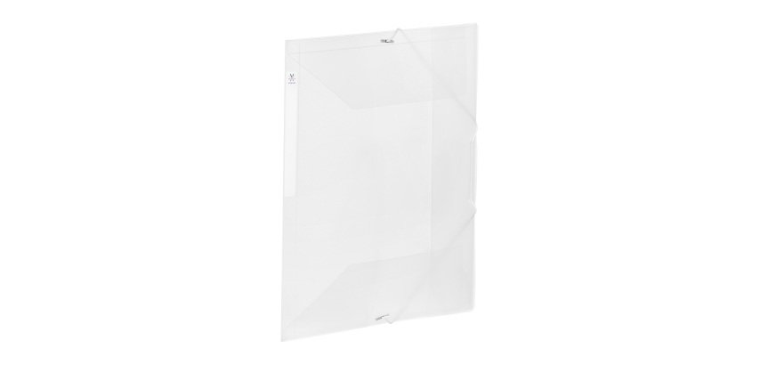 Chemise à élastique 3 rabats plastique Viquel Propysoft 24,5 x 32 cm dos 1,5 cm