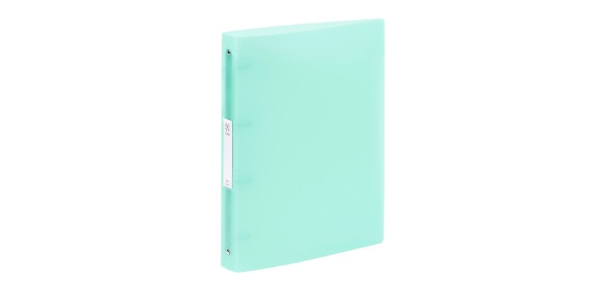 Classeur 4 anneaux plastifié Viquel Propysoft A4 maxi - Dos 4 cm