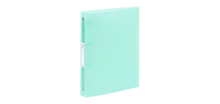Classeur 4 anneaux plastifié Viquel Propysoft A4 maxi - Dos 4 cm