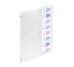 Trieur plastique Viquel Propysoft 8 divisions 25,5 x 32 cm