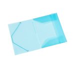 Chemise à élastique 3 rabats plastique Viquel Propysoft 24,5 x 32 cm dos 1,5 cm