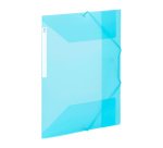 Chemise à élastique 3 rabats plastique Viquel Propysoft 24,5 x 32 cm dos 1,5 cm