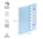 Trieur plastique Viquel Propysoft 8 divisions 25,5 x 32 cm