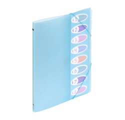 Trieur plastique Viquel Propysoft 8 divisions 25,5 x 32 cm