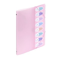 Trieur plastique Viquel Propysoft 8 divisions 25,5 x 32 cm