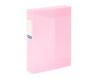 Boîte de classement plastique Class Doc Viquel Propysoft - Dos 6 cm, rose