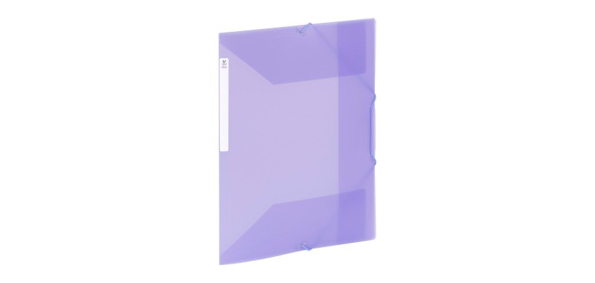 Chemise à élastique 3 rabats plastique Viquel Propysoft 24,5 x 32 cm dos 1,5 cm